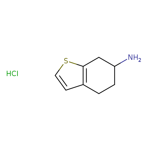 NC1CCc2c(C1)scc2.Cl