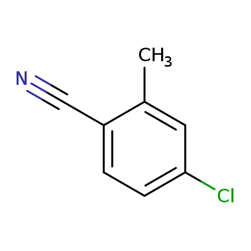 N#Cc1ccc(cc1C)Cl