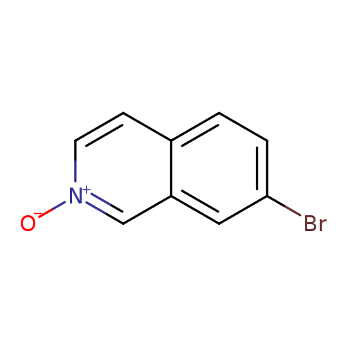 Brc1ccc2c(c1)c[n+](cc2)[O-]