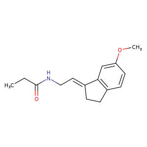 CCC(=O)NC/C=C/1CCc2c1cc(OC)cc2