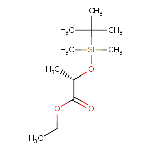 CCOC(=O)[C@@H](O[Si](C(C)(C)C)(C)C)C