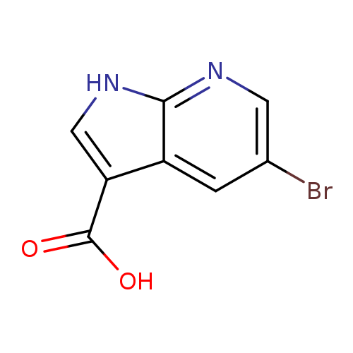 OC(=O)c1c[nH]c2c1cc(Br)cn2