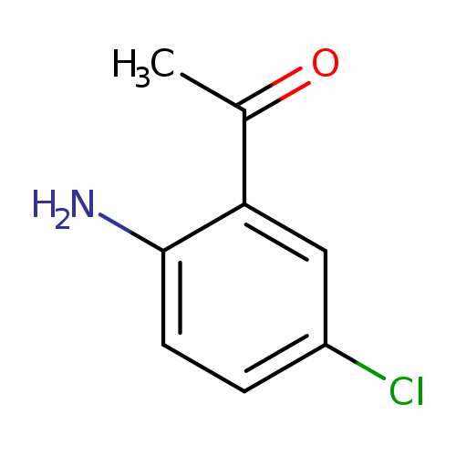 Clc1ccc(c(c1)C(=O)C)N