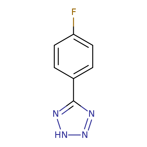 Fc1ccc(cc1)c1n[nH]nn1