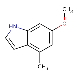 COc1cc(C)c2c(c1)[nH]cc2