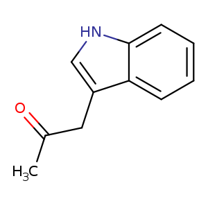 CC(=O)Cc1c[nH]c2c1cccc2