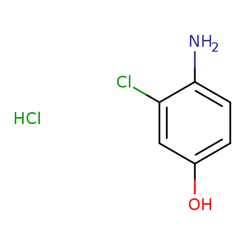 Oc1ccc(c(c1)Cl)N.Cl