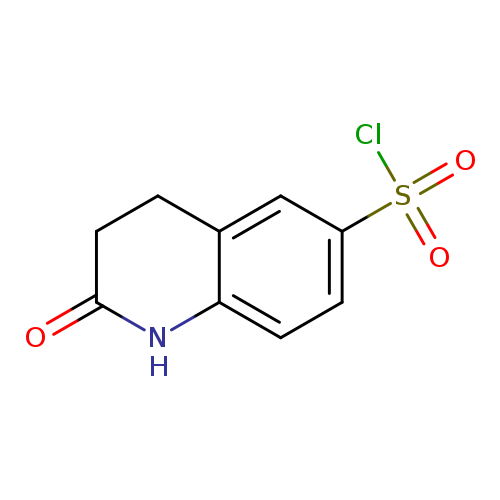O=C1CCc2c(N1)ccc(c2)S(=O)(=O)Cl