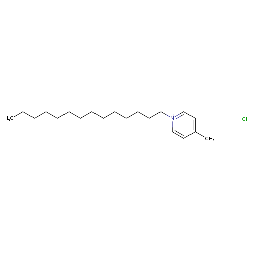CCCCCCCCCCCCCC[n+]1ccc(cc1)C.[Cl-]
