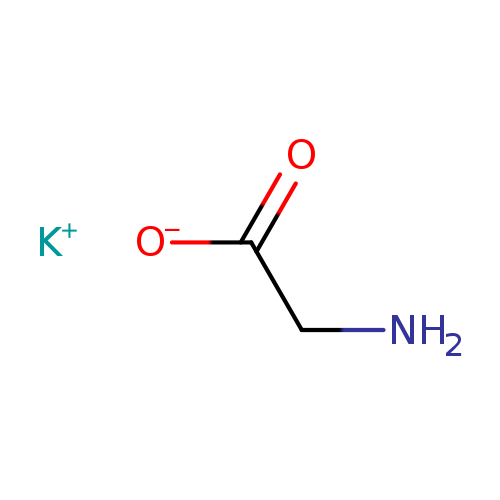 [O-]C(=O)CN.[K+]