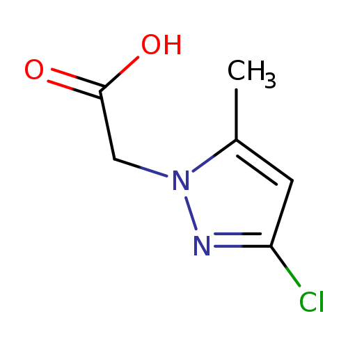 Cc1cc(nn1CC(=O)O)Cl