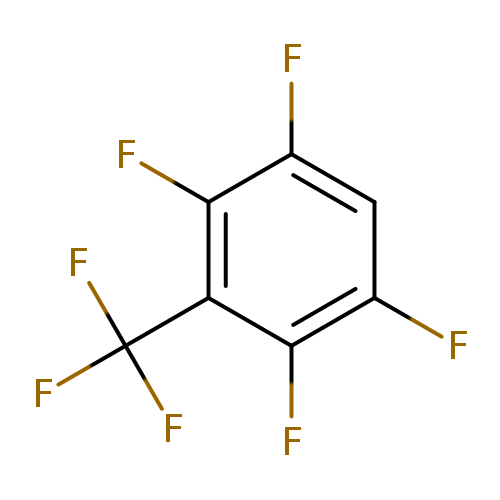 Fc1cc(F)c(c(c1F)C(F)(F)F)F