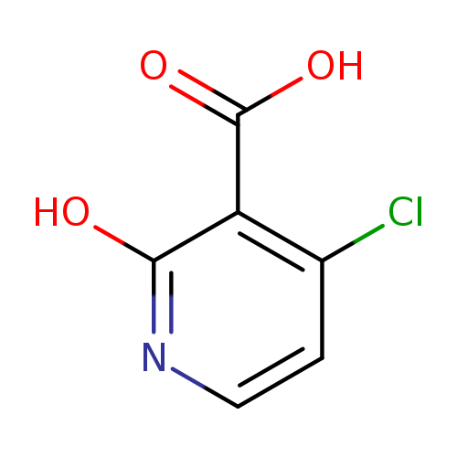 OC(=O)c1c(Cl)ccnc1O