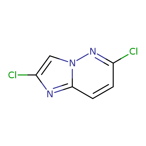 Clc1nc2n(c1)nc(cc2)Cl