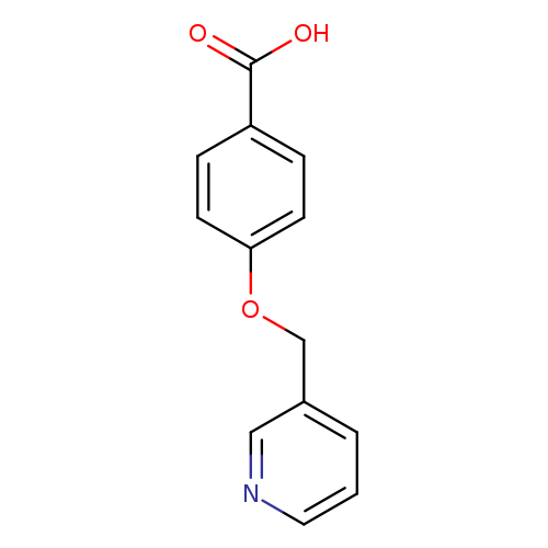 OC(=O)c1ccc(cc1)OCc1cccnc1