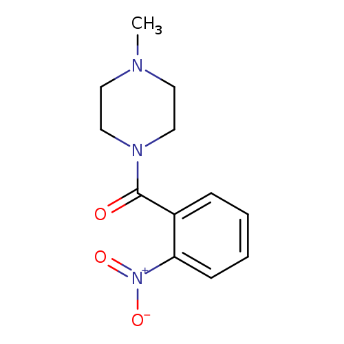 CN1CCN(CC1)C(=O)c1ccccc1[N+](=O)[O-]