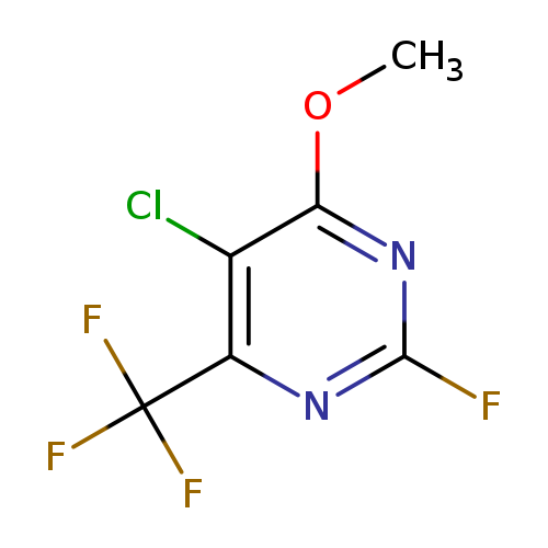 COc1nc(F)nc(c1Cl)C(F)(F)F