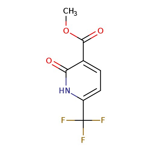 COC(=O)c1ccc([nH]c1=O)C(F)(F)F