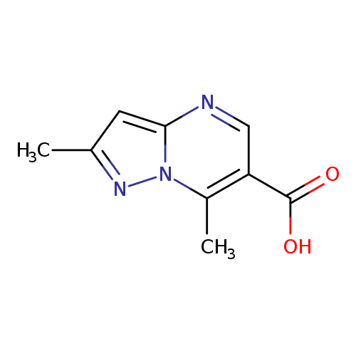 Cc1c(cnc2n1nc(c2)C)C(=O)O