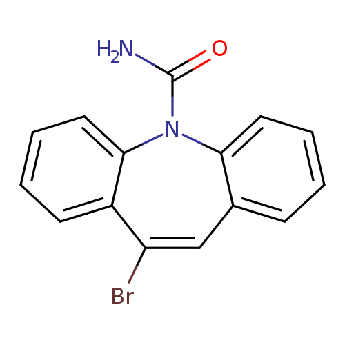 BrC1=Cc2ccccc2N(c2c1cccc2)C(=O)N