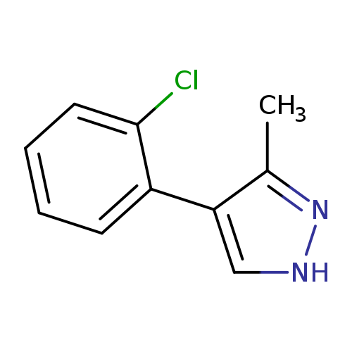 Clc1ccccc1c1c[nH]nc1C