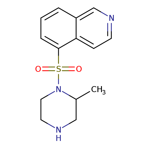 CC1CNCCN1S(=O)(=O)c1cccc2c1ccnc2