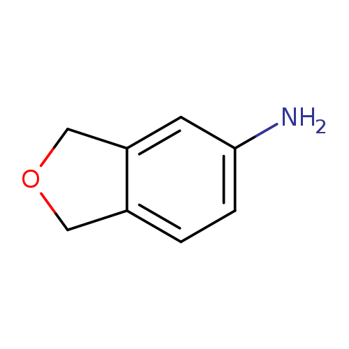 Nc1ccc2c(c1)COC2