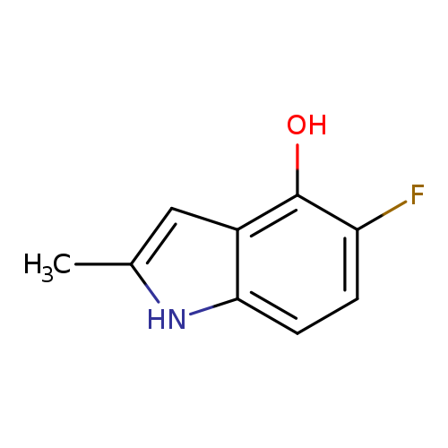 Fc1ccc2c(c1O)cc([nH]2)C