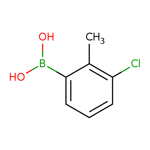 OB(c1cccc(c1C)Cl)O