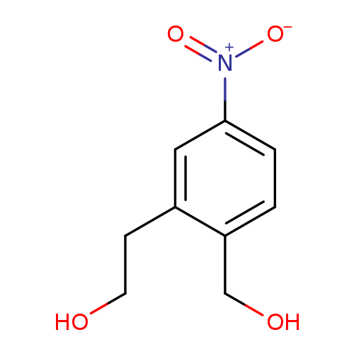 OCCc1cc(ccc1CO)[N+](=O)[O-]