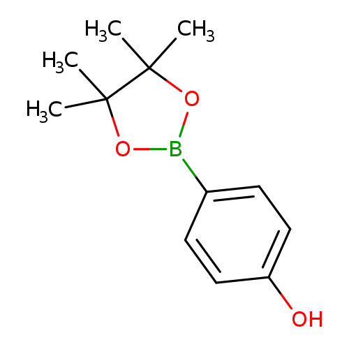 CC1(C)OB(OC1(C)C)c1ccc(cc1)O