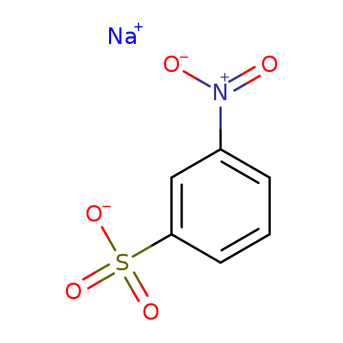 [O-][N+](=O)c1cccc(c1)S(=O)(=O)[O-].[Na+]