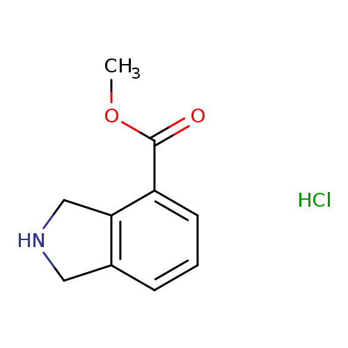 COC(=O)c1cccc2c1CNC2.Cl