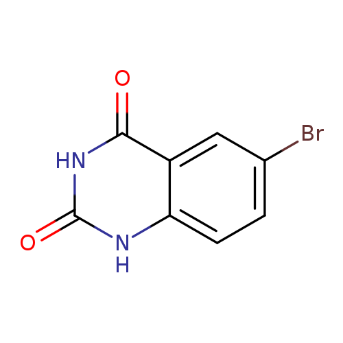 Brc1ccc2c(c1)c(=O)[nH]c(=O)[nH]2