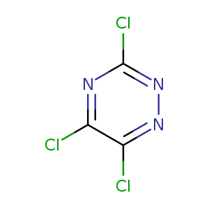 Clc1nnc(c(n1)Cl)Cl
