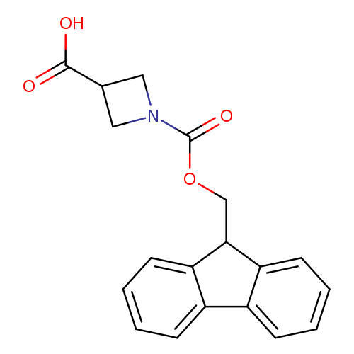 OC(=O)C1CN(C1)C(=O)OCC1c2ccccc2c2c1cccc2