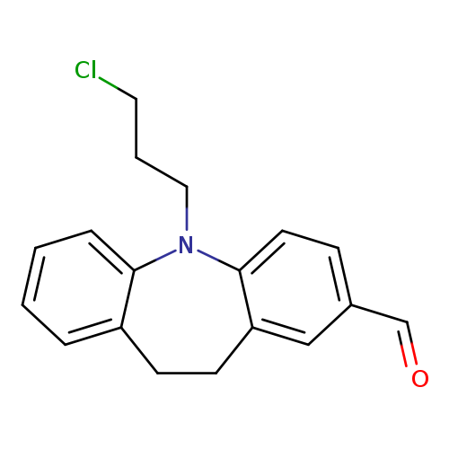 ClCCCN1c2ccc(cc2CCc2c1cccc2)C=O