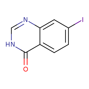 Ic1ccc2c(c1)nc[nH]c2=O