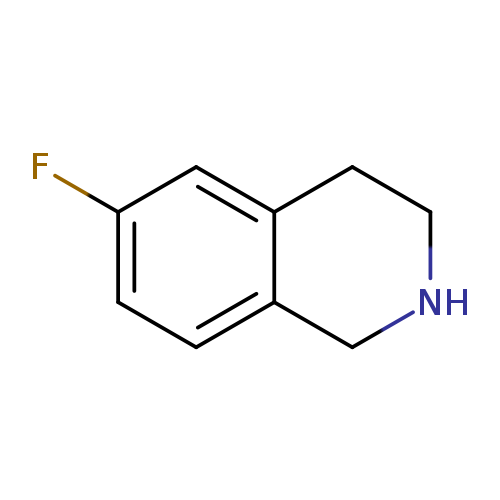 Fc1ccc2c(c1)CCNC2