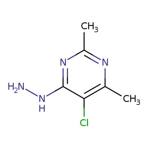 NNc1nc(C)nc(c1Cl)C