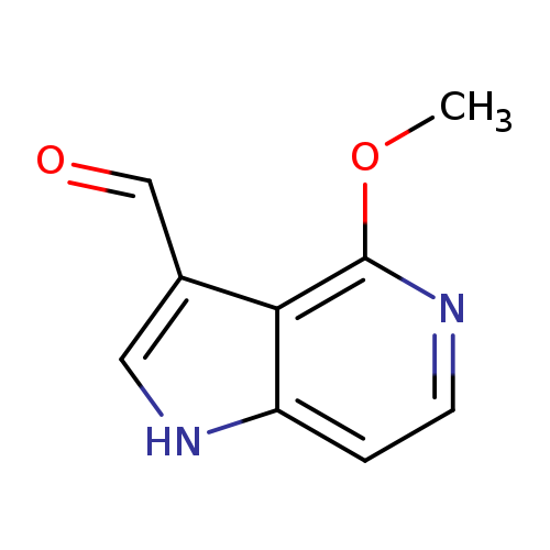 COc1nccc2c1c(C=O)c[nH]2