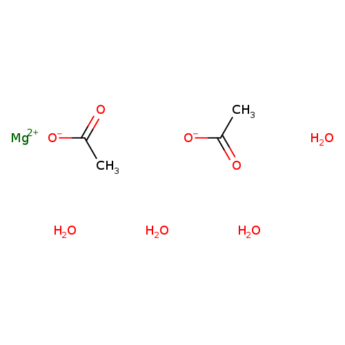 [O-]C(=O)C.[O-]C(=O)C.O.O.O.O.[Mg+2]