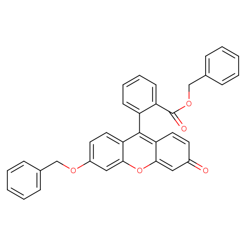 O=c1ccc2c(c1)oc1c(c2c2ccccc2C(=O)OCc2ccccc2)ccc(c1)OCc1ccccc1