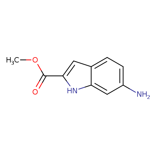 COC(=O)c1cc2c([nH]1)cc(cc2)N