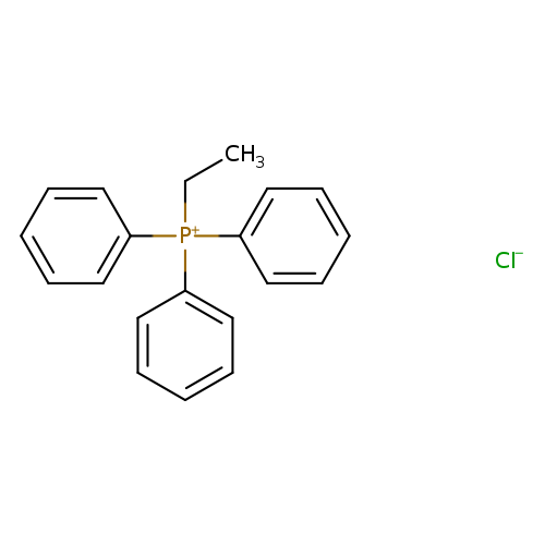 CC[P+](c1ccccc1)(c1ccccc1)c1ccccc1.[Cl-]
