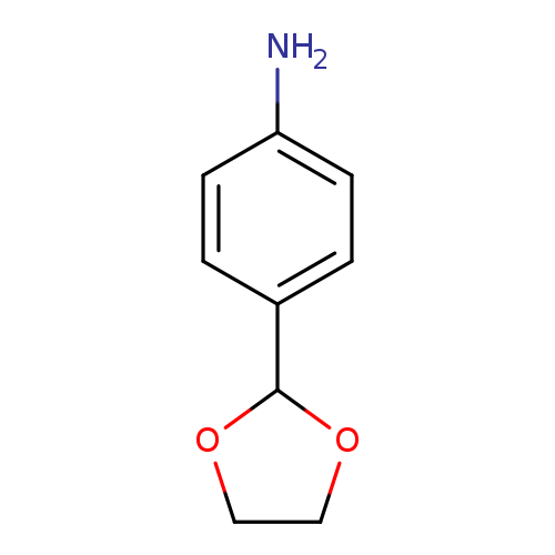 Nc1ccc(cc1)C1OCCO1