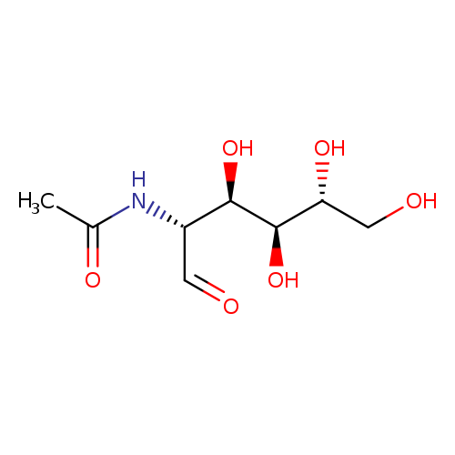 O=C[C@@H]([C@H]([C@@H]([C@@H](CO)O)O)O)NC(=O)C