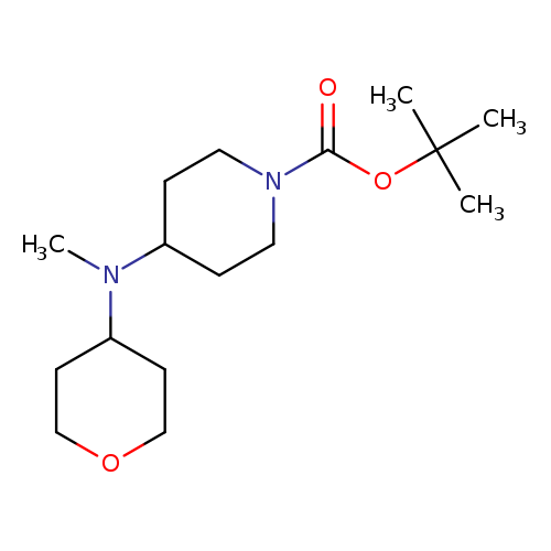 CN(C1CCOCC1)C1CCN(CC1)C(=O)OC(C)(C)C