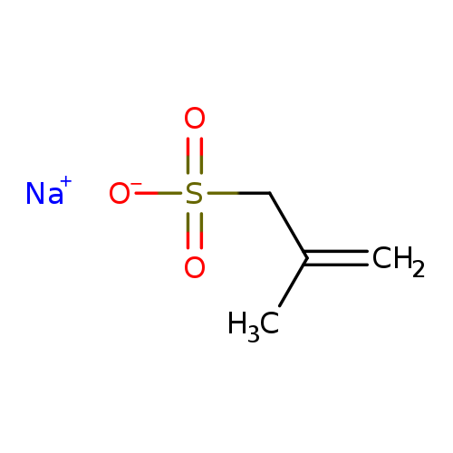 CC(=C)CS(=O)(=O)[O-].[Na+]