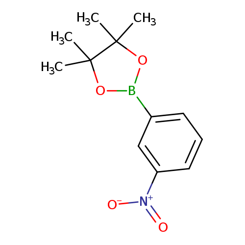 [O-][N+](=O)c1cccc(c1)B1OC(C(O1)(C)C)(C)C